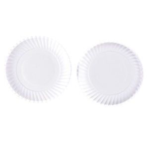 Assiettes rondes compostables fabriquées à partir de fibres végétales - Product Image 5