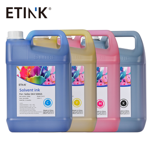 Tinta Solvente Resistente a los Arañazos de 5000 ml para Impresora Starfire SG1024 25PL, Marcado de Número de Serie, CMYK - Product Image 1