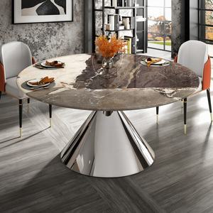 قاعدة طاولة من الفولاذ المقاوم للصدأ ، أرجل معدنية للتزيين ، أرجل طاولة معدنية متينة قابلة للإزالة - Product Image 5