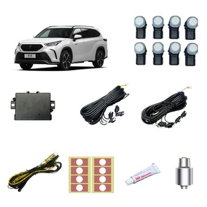 Kit de capteurs de stationnement sans fil Toyota Crown Kluger pour système d'assistance au stationnement Toyota, capteur de recul d'angle avec 8 capteurs - Product Image 2