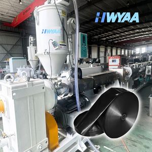 HWYAA PE 호스 만들기 기계 레이플랫 및 정원 호스 압출 생산 라인 기계 CE ISO9001 - Product Image 1