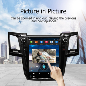 Lelv Rádio Automotivo de 12.1 Polegadas Android, Navegação GPS, Reprodutor Multimídia, Vídeo para Tesla Style <span class=keywords><strong>Toyota</strong></span> Fortuner <span class=keywords><strong>Hilux</strong></span> - Product Image 6