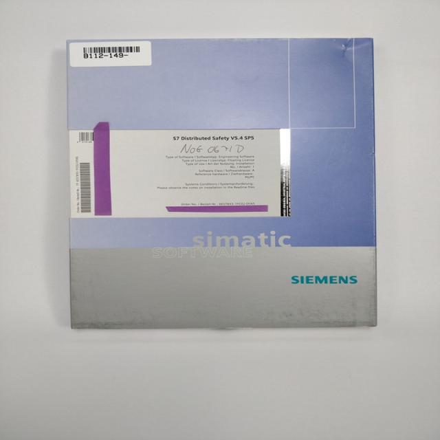 6ES7833-1FC02-0YA5 S7 Distributed Safety Software License Brand New Original PLC Safety Software