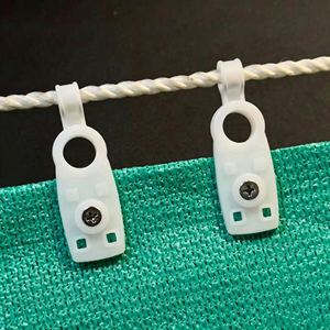 Clip de <span class=keywords><strong>fixation</strong></span> multi-usage en nylon robuste <span class=keywords><strong>pour</strong></span> bâche, filet d'ombrage, serre, auvent, tente, toile - Product Image 6