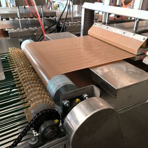 Machine industrielle multifonctionnelle automatique pour la cuisson des crêpes, machine commerciale pour la fabrication de pain plat et de roti avec convoyeur de refroidissement - Product Image 4