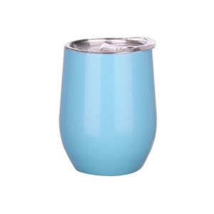 Verre à vin sans pied en acier inoxydable de qualité alimentaire 350 ml, cadeau pour la fête des mères, pour la consommation en intérieur et en extérieur ASM09 - Product Image 6