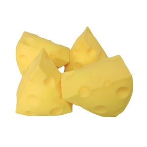 ของเล่นบีบคลายเครียดรูปสามเหลี่ยมชีส TPR น่ารัก สุดฮิต สำหรับเด็กชายและเด็กหญิง - Product Image 6