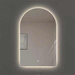 Ce certificata all'ingrosso grandi specchi liberi di rame specchietti d'argento 3 colori arco dimmerabile <span class=keywords><strong>specchio</strong></span> LED sulla parete - Product Image 5