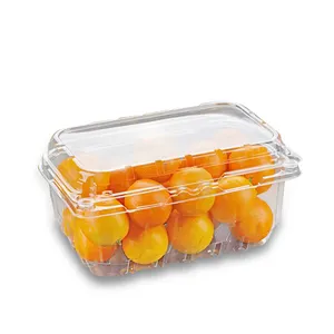 Food grade trasparente usa e getta di plastica di imballaggio di frutta a conchiglia contenitore personalizzato blister, fresco, cibo scatola di imballaggio