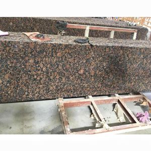 แผ่นหินแกรนิตสีน้ำตาลบaltic ขัดเงาทันสมัยสำหรับเคาน์เตอร์ครัว ราวบันไดภายนอก - Product Image 4