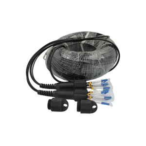 Hihgly Flexible Lc/upc 4 noyaux 300m monomode Lc Lc 4 brins câble à fibre optique blindé TPU 5.0mm câbles pour diffusion <span class=keywords><strong>AV</strong></span> Tech - Product Image 1