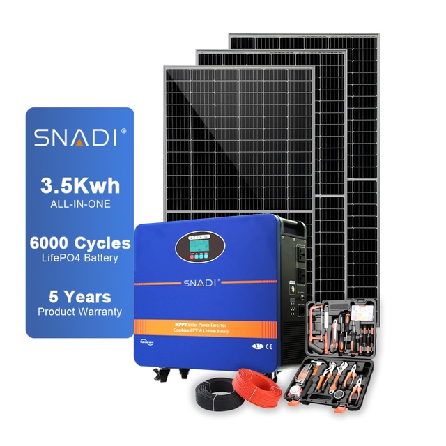 3000w 5000w 10000w Watt All in One ess for Home Power Station with Panels Portable Solar Generator