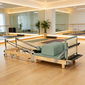 معدات بيلاتس احترافية، جهاز بيلاتس خشبي قابل للطي لتمديد العضلات، مناسب لاستوديوهات اليوغا واللياقة البدنية - Product Image 1