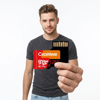 Tarjeta Micro SD Ceamere con Patrón de Tres Colores, Venta al por Mayor, Memoria Flash Mini de 4GB, Tarjeta TF para PSP, 16GB, 32GB, 64GB, 128GB, 256GB, 4GB, Micro Memoria