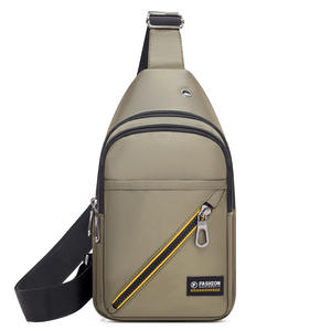 Bolso de Pecho para Hombre Fashzon, Tela Oxford, Gran Capacidad, Bolso Cruzado para Uso Diario, Primavera 2025 - Product Image 4