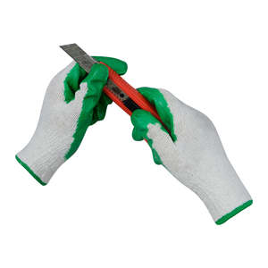 Guantes de Algodón PPE de Fábrica Vietnamita, Antideslizantes, Duraderos, Sin Silicona, Sin Polvo, Transpirables, Protección para las Manos en la Construcción - Product Image 1