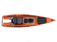 Kayak de Pêche Yak Outdoors 4m Skiff 13 Pieds avec Pédalier à Double Hélice, Kayak de Mer en PE pour Utilisation en Rivière, 2 Personnes pour le Surf