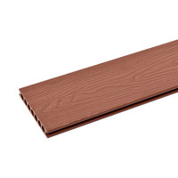 LT Étanche et anti-décoloration Grain de bois Plancher antidérapant Plastique recyclé WPC Terrasse stratifiée Surface gaufrée Terrasse composite
