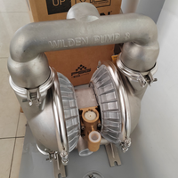 Bomba de Diafragma de Aire Wilden de Acero Inoxidable T8/SSAAB con Membrana de PTFE para Bombeo de Líquidos de Alta Corrosividad