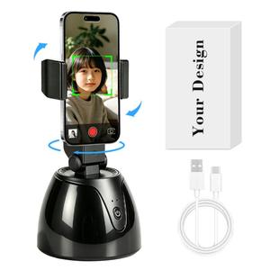 0728 Palo de Selfie Inteligente con Grabación de Video, Seguimiento Facial Visual Rápido, Soporte para Teléfono Ligero con IA Automática - Product Image 3