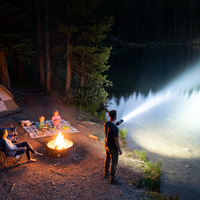 Lampe anti-insectes portable 3-en-1 pour la randonnée, le camping et les voyages – Nouveau modèle avec service d'expédition rapide – Lampe torche anti-moustiques en ABS pour le camping