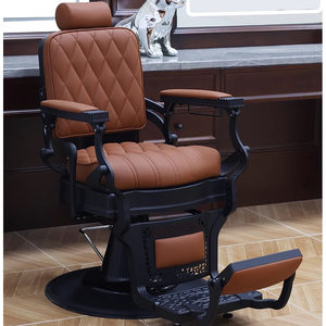 Mobilier de Salon Bojue Fauteuil de Barbier <span class=keywords><strong>Vintage</strong></span> Antique pour Homme Équipements de Salon de Coiffure à Vendre - Product Image 2