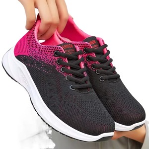 Chaussures de sport légères et respirantes pour femmes, tendance et sûres, style course et marche, décontractées, automne/printemps - Product Image 4