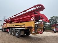 Camion pompe à béton Sany 71m Volvo FMX d'occasion 2023 55T usage intensif, Camion pompe à béton Sany Volvo 71m d'occasion Chine à vendre pour l'exportation