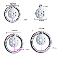 FRRK-Cage Plate pour Homme, Anneau de Chasteté avec Verrouillage BDSM, Anneaux de Pénis, Boutique de Sex Toys