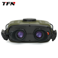 Jumelles thermiques TFN TD60A, résolution 4X, grossissement 3000m, vision nocturne longue portée pour patrouille, recherche et sauvetage