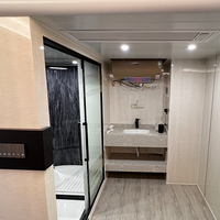 Maisons de luxe Volferda Capsule House, maison modulaire à 2 chambres, petite maison préfabriquée en capsule à vendre