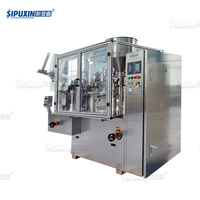 Machine de remplissage et de scellage de tubes entièrement automatique SPX, ligne d'emballage de dentifrice cosmétique avec scellage en feuille d'aluminium