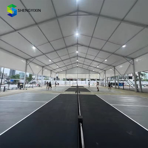 Tente <span class=keywords><strong>de</strong></span> sport extérieure économique en PVC double couche, abri robuste avec structure en alliage d'aluminium pour terrain <span class=keywords><strong>de</strong></span> basketball - Product Image 5