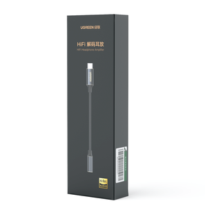 <span class=keywords><strong>Ugreen</strong></span> USB C TO 3.5MM อะแดปเตอร์เสียงชนิด C ไปยังหูฟังแจ็ค <span class=keywords><strong>AUX</strong></span> ดองเกิล24บิต/96กิโลเฮิร์ตซ์ HIFI DAC <span class=keywords><strong>สาย</strong></span>เคเบิ้ลแบบถัก - Product Image 6