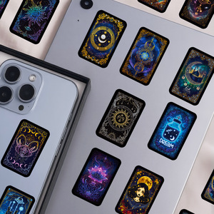 56 Cartas de Tarot de Adivinación Mágica con Mapa Estelar de la Galaxia - Product Image 5