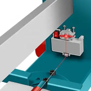 800mm/1000mm/1200mm manuel karo kesici yüksek hassasiyetli lazer kızılötesi kiremit manuel itme bıçağı