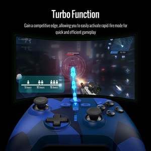 Funda Protectora para Dedos de Juego Plegable con Doble Vibración y Reasignación Turbo Macro, Adaptador Inalámbrico de 2.4GHz para Controlador - Product Image 3