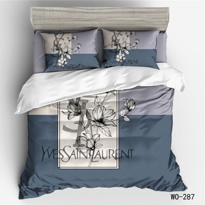 Ensemble de housse de <span class=keywords><strong>couette</strong></span> Digital King en Polyester Ultra doux et facile d'entretien couleur blanche comprend 2 taies d'oreiller - Product Image 2