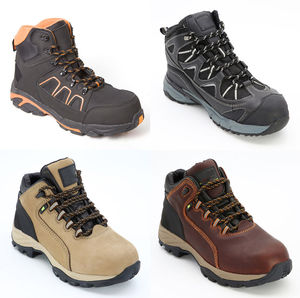 El fabricante suministra botas de seguridad para hombre de gamuza con suela Goodyear. - Product Image 3