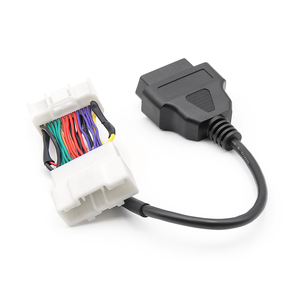 Adaptador de diagnóstico de conector <span class=keywords><strong>OBD</strong></span> OBD2 Cable de conexión de 16 pines Compatible con Tesla Model 3 para Tesla Model y - Product Image 2