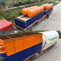 Machine de pyrolyse pour le recyclage écologique des pneus usagés et des déchets de caoutchouc, avec séparation de l'huile combustible et du carbone noir, directement du fabricant