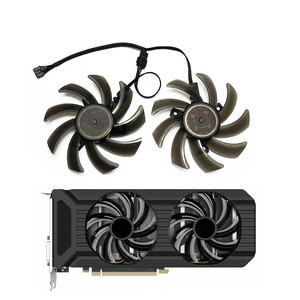 Thay Thế Quạt Làm Mát 4 Chân FDC10H12S9-C 85Mm GA91S2U Mới Cho <span class=keywords><strong>Palit</strong></span> GeForce GTX 1070 <span class=keywords><strong>Ti</strong></span> 1070 1060 <span class=keywords><strong>1080</strong></span> GTX1060 Video Kép - Product Image 5