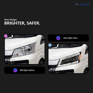 Kit de Actualización de Faros Delanteros con Lente de Proyector Dual Plug and Play para Toyota <span class=keywords><strong>Hiace</strong></span> 2019-<span class=keywords><strong>2022</strong></span>, Luz de Giro Secuencial Dinámica - Product Image 3