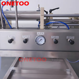 Macchina per il riempimento dell'olio lubrificante a 2 teste da <span class=keywords><strong>tavolo</strong></span> Semi automatica - Product Image 3