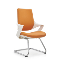 Chaise de bureau de direction à dossier haut, appui-tête réglable, ergonomique, en cuir, base en acier à cinq branches, accoudoirs monobloc, chaise élévatrice