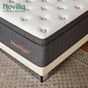 Matelas ST809 pour hôtel, simple, double, enroulable, compressé en boîte, matelas à ressorts ensachés, lit double, matelas en latex - Product Image 1