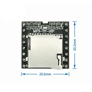 Módulo Reproductor MP3 Mini, Tarjeta TF, Unidad USB, Módulo de Audio y Voz para DF Play, Venta al Por Mayor - Product Image 4