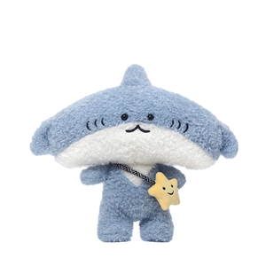 Jooki Baguette Series Embroidered Shark <b>Toy</b> Unisex New Design Super <b>Soft</b> Plush <b>Stuffed</b> Animal Customizable ODM Stress Relief PP - Product Image 1