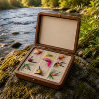 Lot de 12 leurres à mouche, leurre imitation papillon, appât pour poisson, appât pour insectes, leurre à mouche pour pêche en surface, équipement de pêche