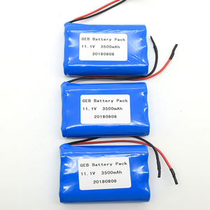 แบตเตอรี่แบบชาร์จได้ 12V <span class=keywords><strong>3</strong></span>.5Ah 18650 3S1P 11.1V 3200mAh 3500mAh 10A 15A 20A  แบบคายประจุสูง สำหรับหุ่นยนต์และเครื่องดูดฝุ่น 12V - Product Image 6